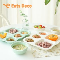 국산 잇츠데코 도자기식판 성인식판 다이어트 가정용 식판(국볼 판매), 핑크 국볼(식판미포함)