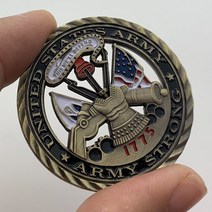 미국 군사 해병대 미 육군 공군 해군 도전 동전 명예 용기 컬렉션 베테랑 기념품 선물, [01] A