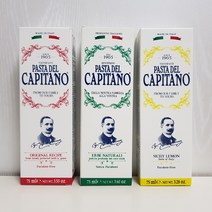 파스타델 카피타노 치약 75ml /오리지널 내추럴허브 시칠리레몬, 카피타노 스퀴져(치약짜게)