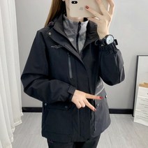 투피스 3in1 방수 가을 겨울 점퍼 도톰한 기모 바람막이 코트