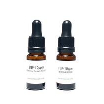 EGF원액10ppm 나노이지에프 or FGF원액10ppm 기능성첨가제 펩타이드외 화장품원료 110375, FGF-10ppm/스포이드10ml