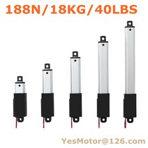 엑츄에이터 전기 모터 전공 소형 리프트 마이크로 선형 액추에이터 DC 맞춤형 188N 무료 6V 24V 50mm 100mm 150mm 신제품, 93.6V 150MM S 6.4N - 75mm stro