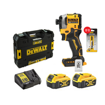 디월트 디월트 DCF850P2A DCF850N 20V 충전 임팩 드릴 드라이버, DCF850P1(본체+배터리1+충전기+케이스)