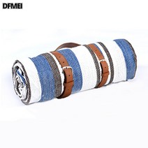 DFMEI 도톰 피크닉 매트 아웃도어 캠핑 매트 ins 피크닉 천, 모카블루