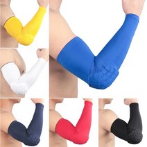 킹마트 1P 엠보싱 팔꿈치 보호대 스케이트보드 인라인 배구 농구 격한 운동 파쿠르, 블루