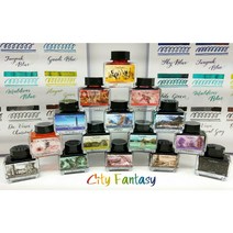 피에르가르뎅 시티판타지 병잉크(15ml 30ml)캘리그라피 15종 그랜드아쿠아/쥬피터, 30ml, 에펠머키브라운