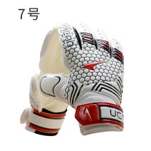 골키퍼장갑 UCAN 리커 전업 축구장갑글러브 용문 VD 8512 1457934877, 화이트 레드 7#