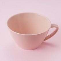 이지라이프 손잡이 라면기 도자기, 코랄핑크