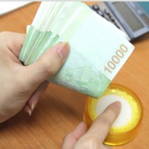 키알리 종이넘기기 지폐세기 사무용 스폰지 해면기 4개