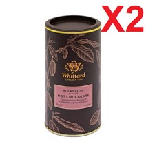 2팩 whittard 위타드 Rocky Road Flavour Hot Chocolate 로키 로드 플레이버 핫 초콜릿 350g, 2개