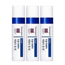뉴트로지나 노르웨이젼 포뮬러 모이스처 데일리 립밤 4g / 입술보습 립, 3입, 무색상/무향