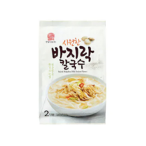 한일본고장 시원한 바지락 칼국수 2인, 10개, 477.6g