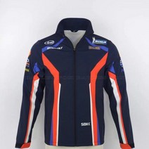 겨울 라이딩복 자전거 BMW Motorrad WorldSBK 레이싱 팀 오토바이 스포츠 자켓 지퍼 방풍 보온 사이클링 장비 모터스포츠 의류 바이크 단품 세트
