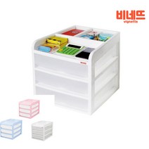 서류보관함 서류서랍장 이면지함 사무실집기, 분홍, 기본