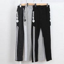 트레이닝 영문 옆선 바지 홈웨어 요가 헬스장 복장