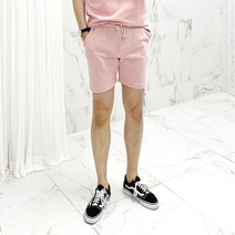 아도르클래식 8컬러 면 스판 여름 밴딩 반바지