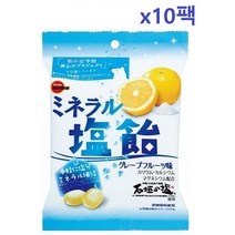 Bourbon 부르봉 미네랄 소금 사탕 100g ×10팩