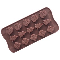 실리콘 몰드, 크리스마스15구(실리콘몰드171)