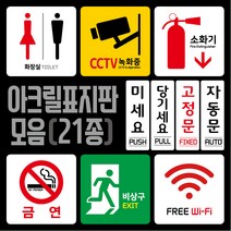 티네유 픽토그램 아크릴표지판 cctv 소화기 wifi 화장실 금연 비상구 표시 미세요 당기세요 고정문 자동문 표지판, 화장실 표지판_장애인