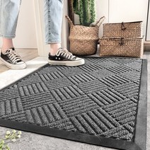로키아 현관매트 업소용 바닥 고무 출입구 사무실 매장, 고급형 그레이 120x180cm