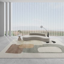 먼지없는 거실 러그 사계절용 침실 카페트, style 5