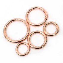 아유디 오픈형오링 O링 오링, 로즈골드