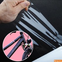 자전거 프레임 보호 투명 필름 스크래치 기스방지, 10cm-10개묶음(5%할인)