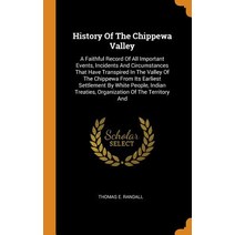 (영문도서) History Of The Chippewa Valley: A Faithful Record Of All Important Events Incidents And Circ... Hardcover, Franklin Classics, English, 9780343464592