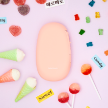 라벨터치 마로마로 라벨기 스티커인쇄기 휴대용 미니 라벨프린터기, 마로마로 핑크