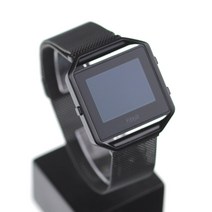 fitbit 마그네틱 시계밴드 핏빗 블레이즈 스트랩 메탈 메쉬 블랙 CH06BK