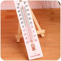 인기있는 벽걸이 온도계 야외 정원 집 차고 실내 사무실 방 스트레이트 온도계 모니터 측정