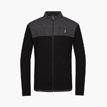 까스텔바작 골프 남성 *울집업가디건* 보온성이 탁월한 ~고급스러운 울혼방 소재 니트 가디건 BG0WSJ204 BK