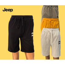 Jeep [지프] (공용) 기본핏 면 트레이닝 반바지