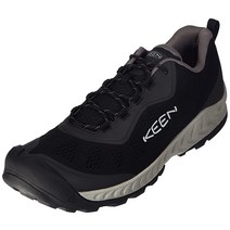 KEEN 남자 남성용 Nxis 스피드 로우 하이트 통기성 하이킹 슈즈 밀리터리 올리브/옴브레, 10, Black/Vapor, 10