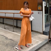 떳다그녀 루오스 스모크 점프수트