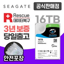 씨게이트 CCTV 하드디스크 HDD, ST16000VE002 16TB
