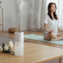 마매 무선 휴대용 탁상용 책상 독서실 사무실 미니 가습기 H2O, 코튼필터 2P
