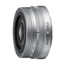 Nikon 표준 줌 렌즈 NIKKOR Z DX 16-50mm f3.5-6.3 VR 실버 Z 마운트 DX 렌즈 NZDXVR16-50SL