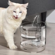 고양이 정수기 자동순환 반려동물 정수기 플로우 무플러그 스마트 스탠드 아쿠아 타오바오, 투명 인덕션 두 가지 모드 인덕션