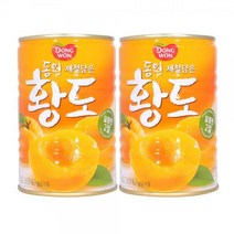 동원 황도 400g x 6캔 / 과일통조림 복숭아캔, [동원] 황도 400g x 6캔