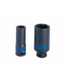 킹토니 킹토니 1 2인치 롱임팩소켓 롱 임팩소켓 소켓 복스, 1개, 18mm