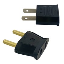 g[참좋아요]/돼지코/어댑터/코드/110v 220v 콘센트변환플러그/반대아답타/아답터/아답타/여행/플러그/외국여행/변환잭/미니트랜., 어댑터(끝이 일자형)-1개