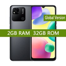 기기 이동 샤오미 스마트폰 redmi 10a 4gb ram 64gb 128gb rom mtk helio g25 프로세서 5000mah 배터리, 기준, 글로벌 버전2 32GB