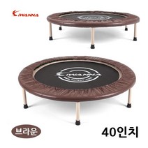 아이워너 접이식 밴드 트램폴린, 1. 브라운(40인치)