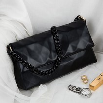 끄레앙 여성 클러치백 체인 숄더백 겸용 크로스백 럭셔리 큐브백 데일리백 B7059