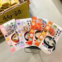 [이라운드몰]미소된장국 재첩 / 바지락 / 게 / 새우 4종택1 43g, 옵션선택, 새우 미소된장국