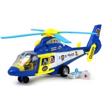 3세 LED불빛 안전프로펠러 뽀로로경찰헬기 비행기장난감 남아선물 4세