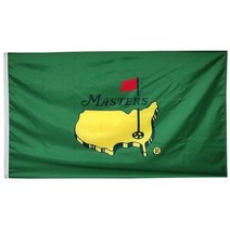 골프 스포츠 토너먼트 오거스타 국립 골프 클럽 하우스 정원 깃발 배너 3X5 피트 그린