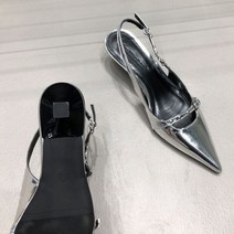 양가죽펌프스 컴포트 정장 발편한 펌프스 힐 신발 여성 디자이너 럭셔리 패션 버클 얕은 뾰족한 발가락 샌들