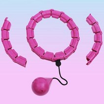 스마트 훌라후프 밸런스코어 뱃살 복부 변비 마사지 다이어트 지압 실내, 퍼플